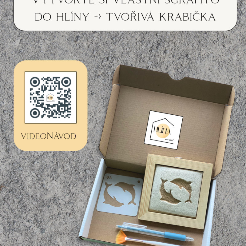 Tvořivá hliněná destička